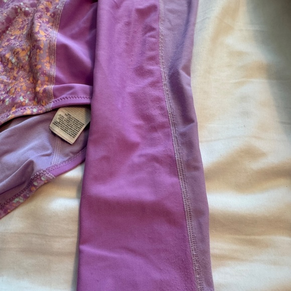 ATHLETA GIRL RASHGUARD ONE PIECE SWIMSUIT SIZE 12 / XL - Picture 4 of 6